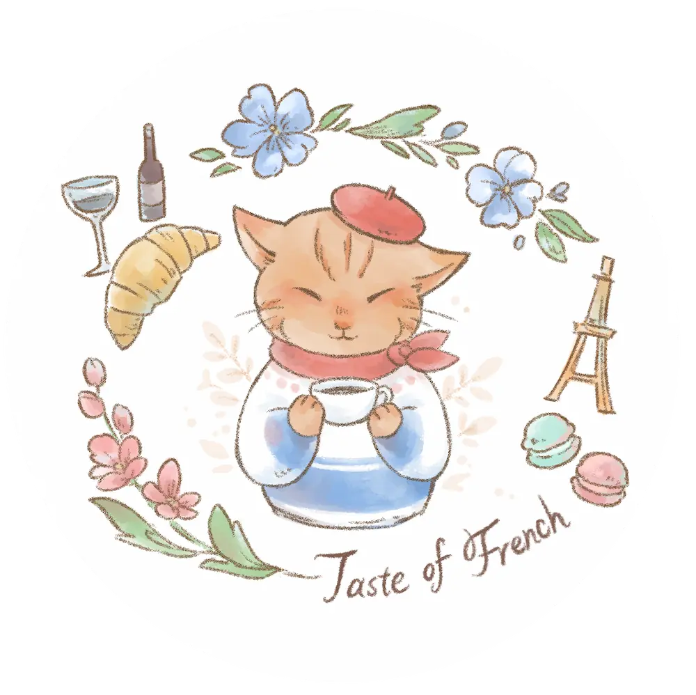 Taste of French mascot